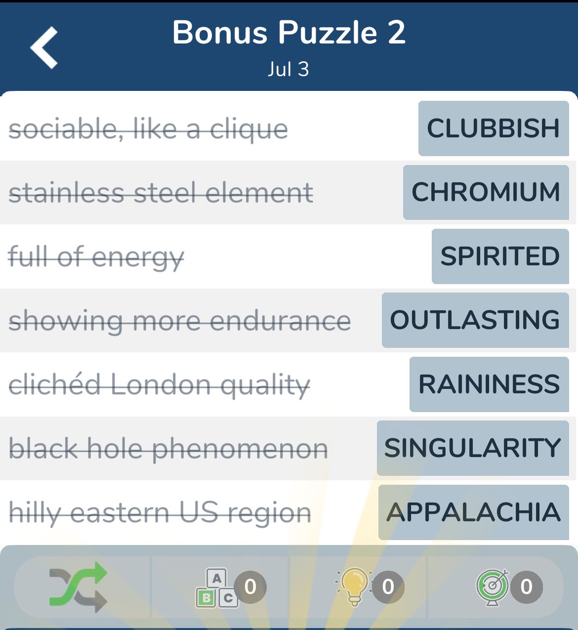 7 Little Words July 3 2024 Bonus 2 7 Little Words July 3 2024 Bonus 2