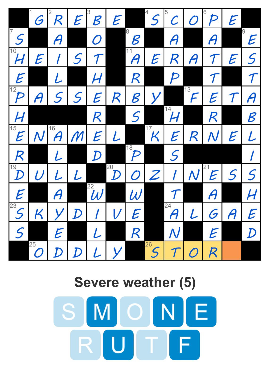 Puzzle Page Challenger July 21 2024