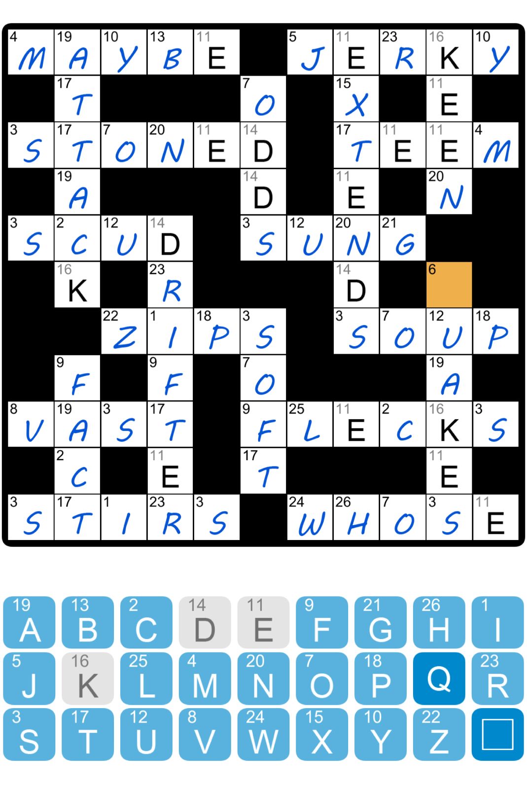 Puzzle Page Codeword July 7 2024