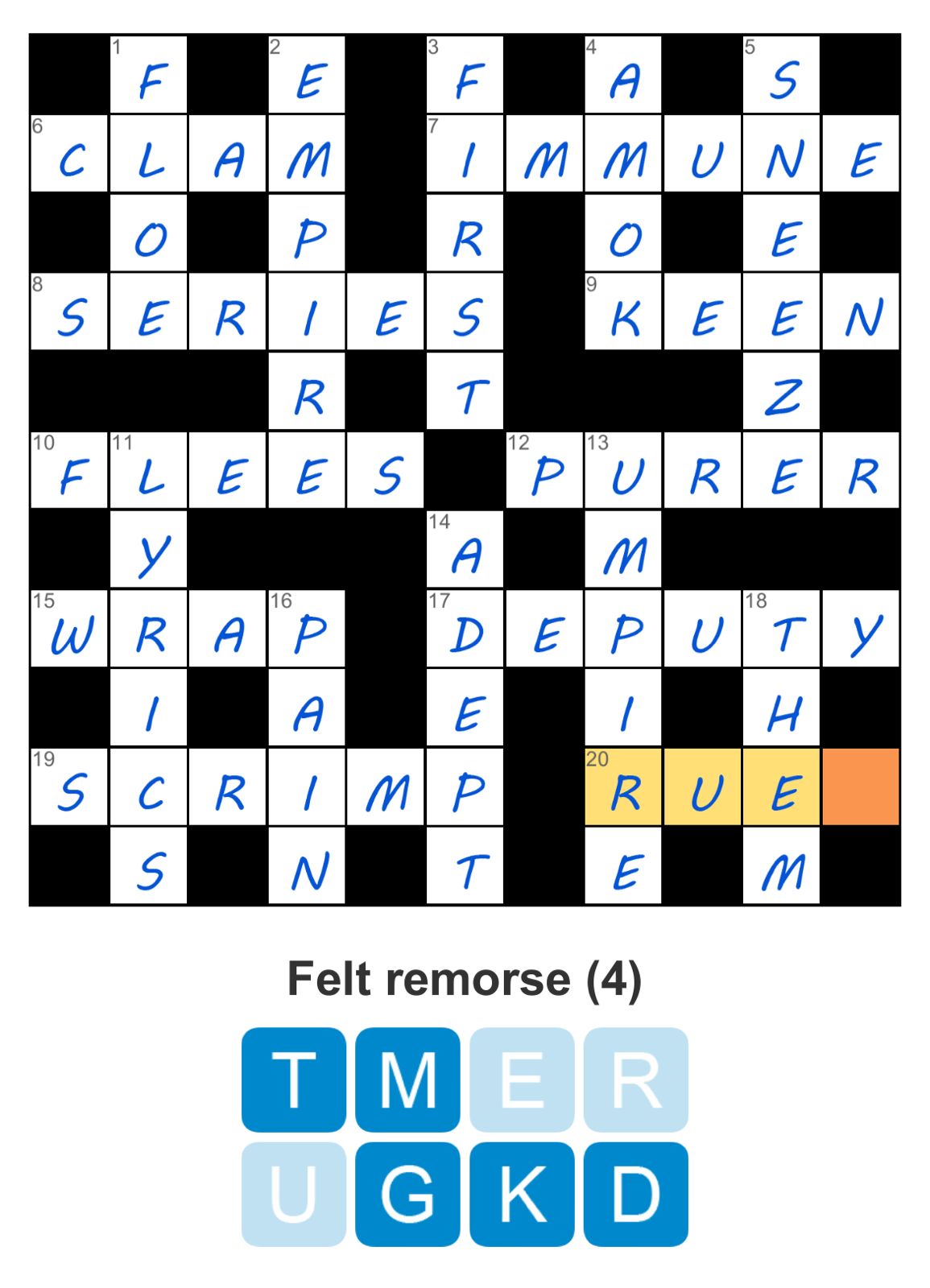 Puzzle Page Crossword July 8 2024