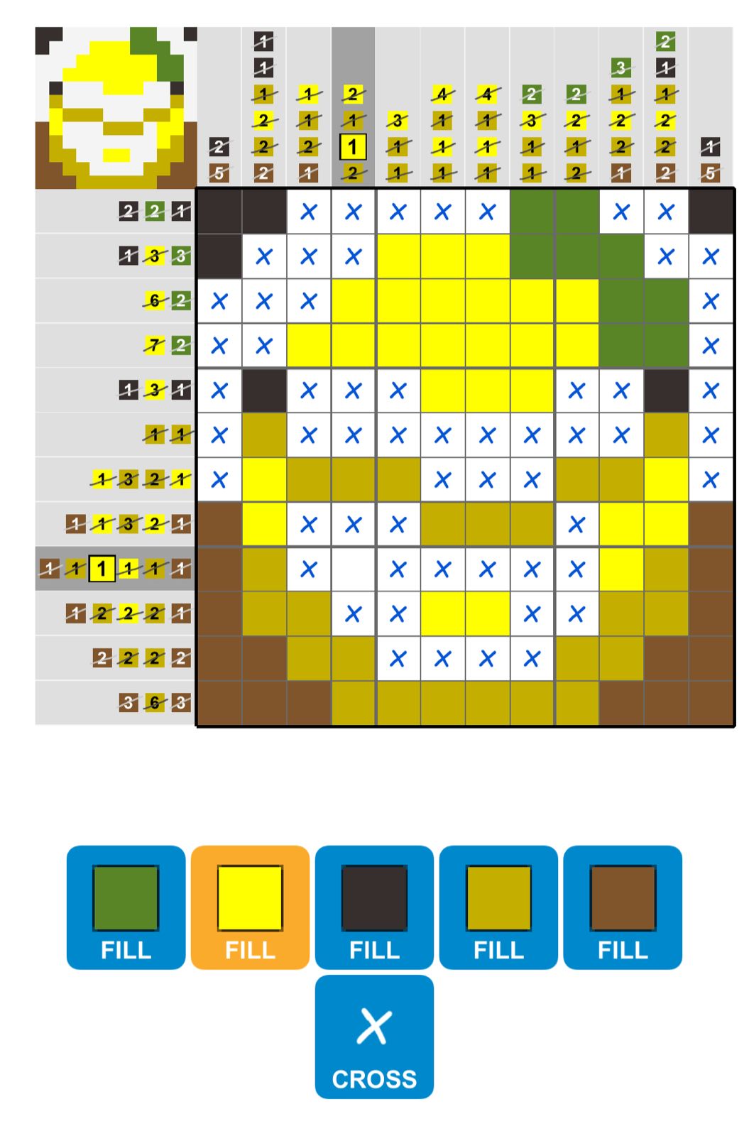 Puzzle Page Picture Cross August 1 2024