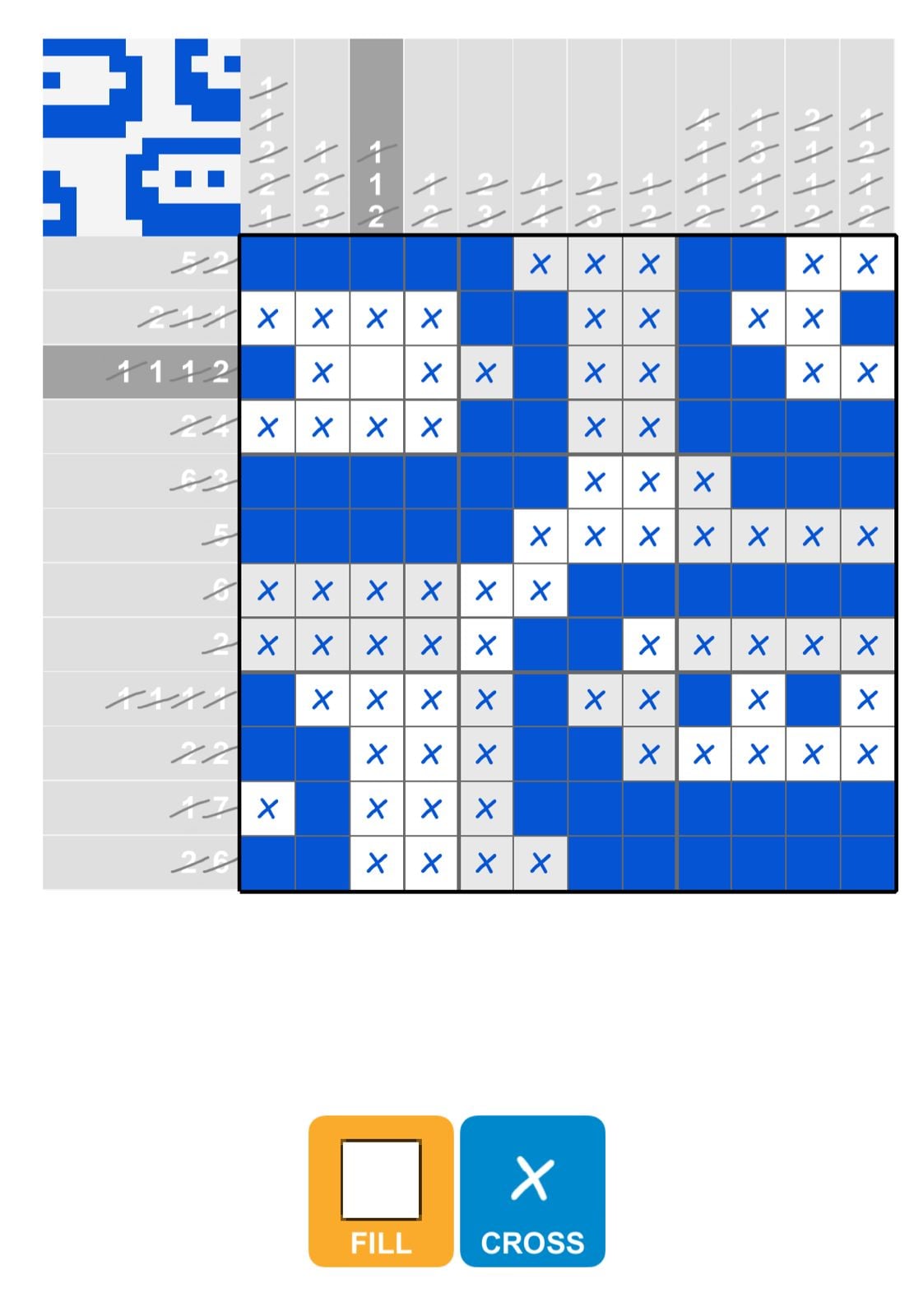 Puzzle Page Picture Cross July 12 2024
