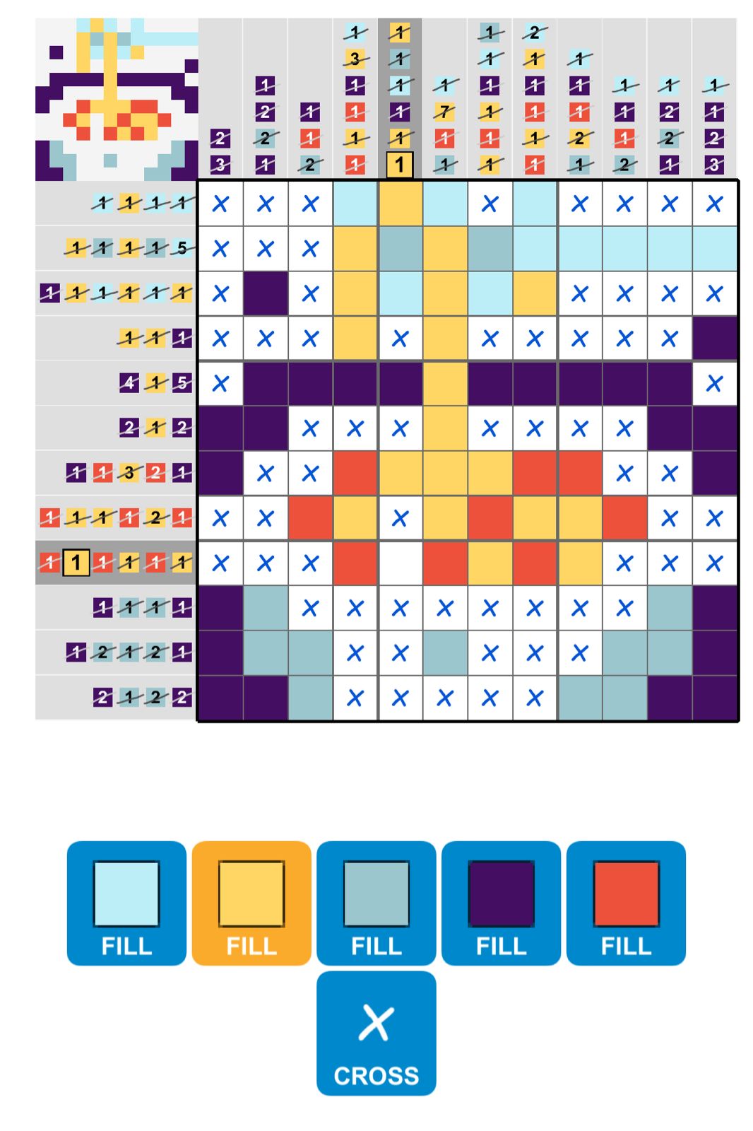 Puzzle Page Picture Cross July 30 2024