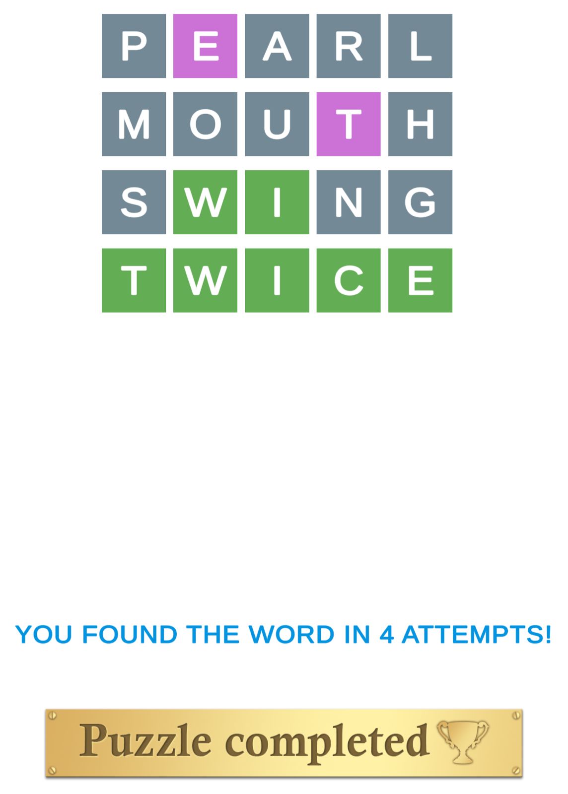 Puzzle Page Wordy July 3 2024