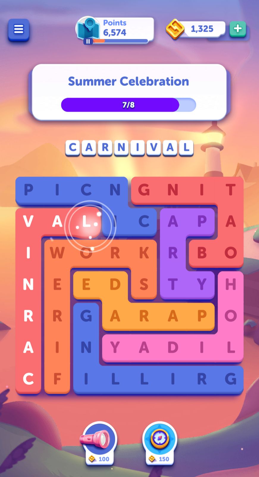 Word Lanes Daily Unwind July 4 2024