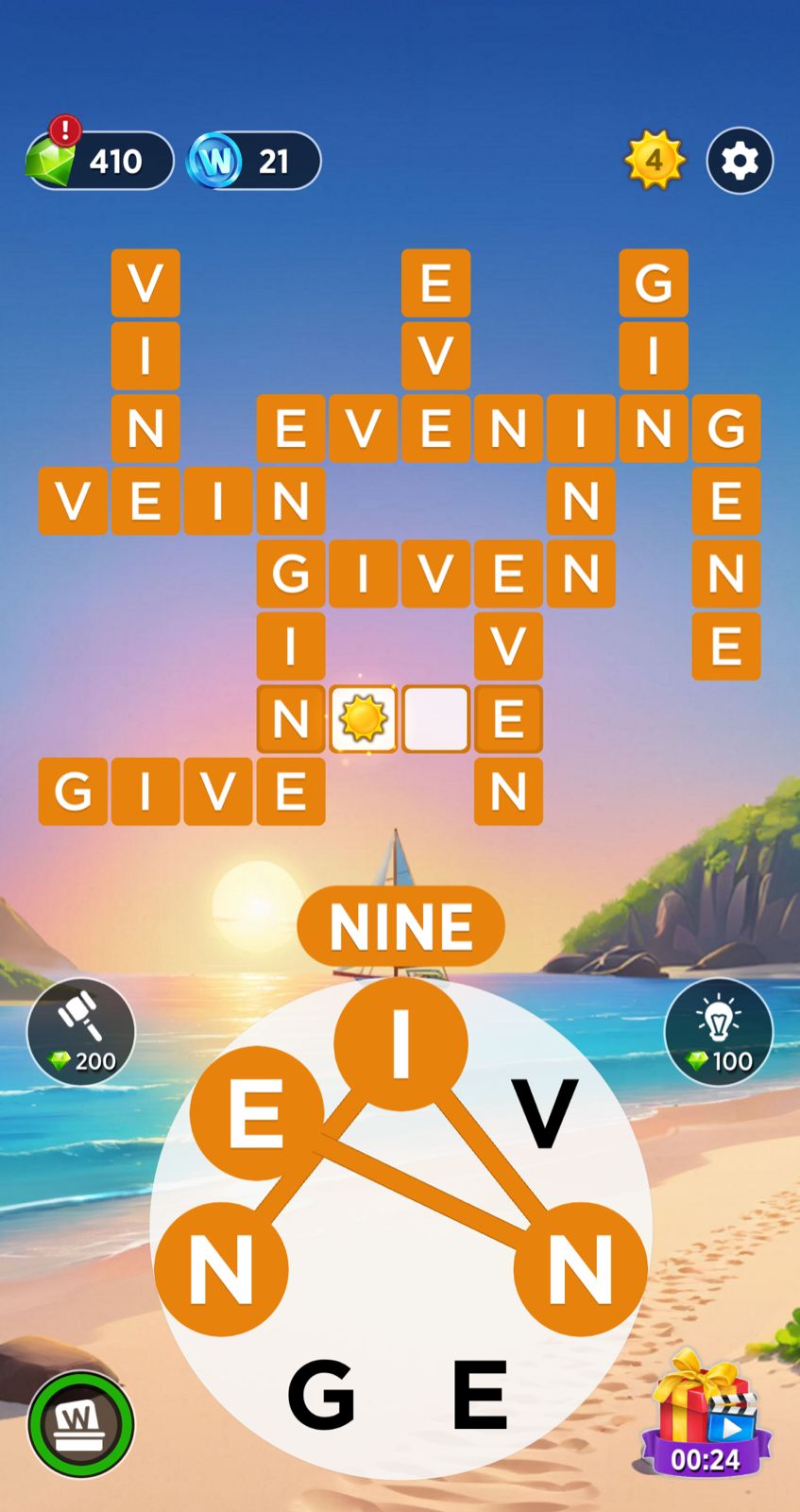 Words of Wonders (WOW) Daily Puzzle July 12 2024
