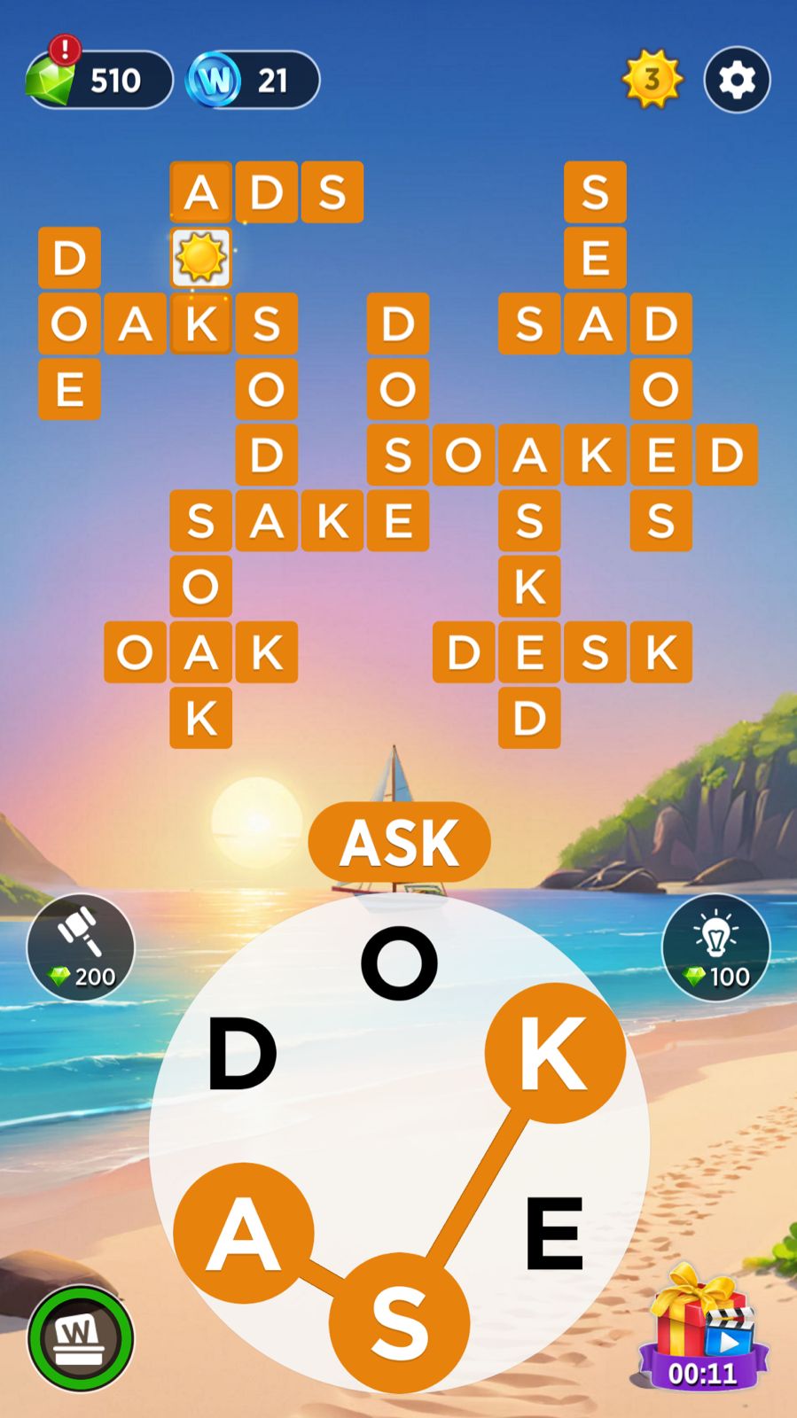Words of Wonders (WOW) Daily Puzzle July 19 2024