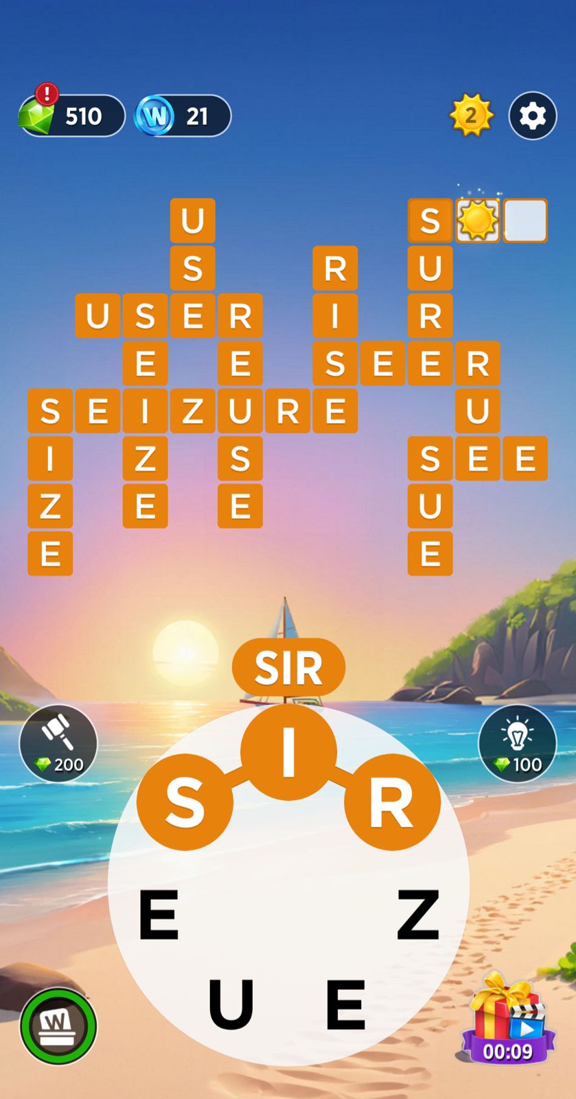 Words of Wonders (WOW) Daily Puzzle July 22 2024
