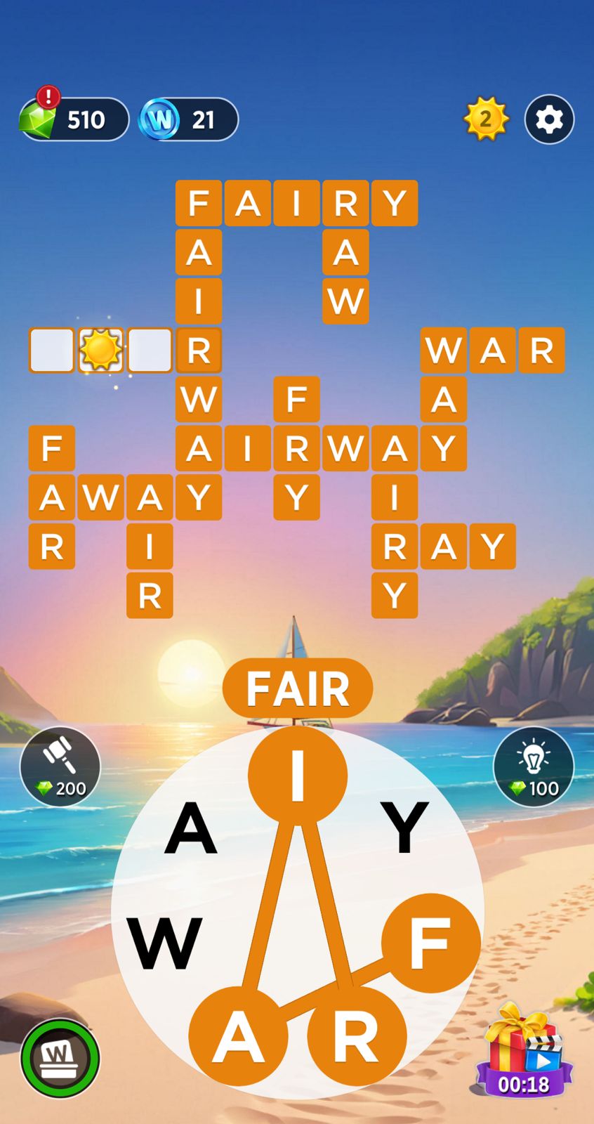 Words of Wonders (WOW) Daily Puzzle July 25 2024