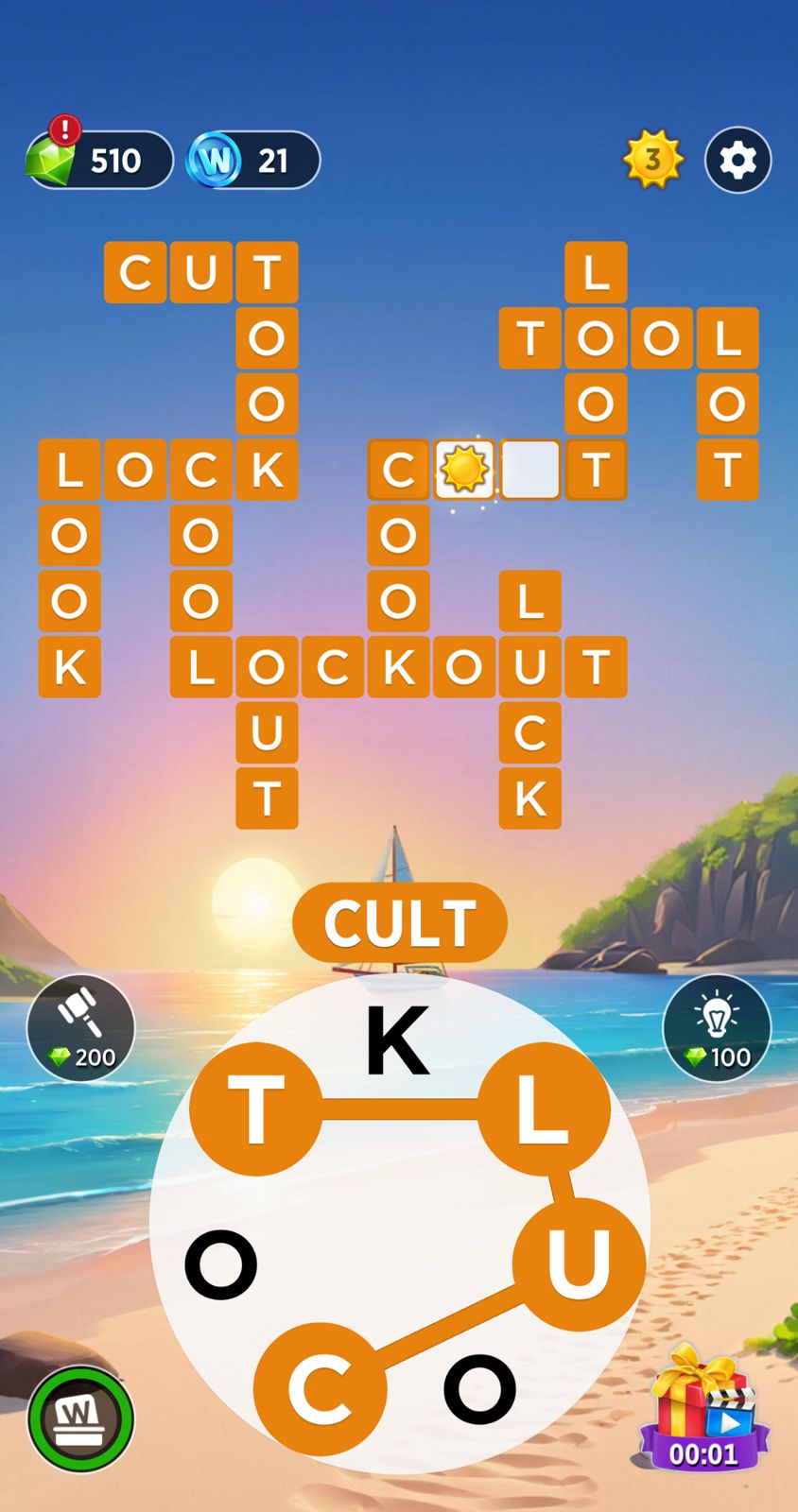 Words of Wonders (WOW) Daily Puzzle July 29 2024