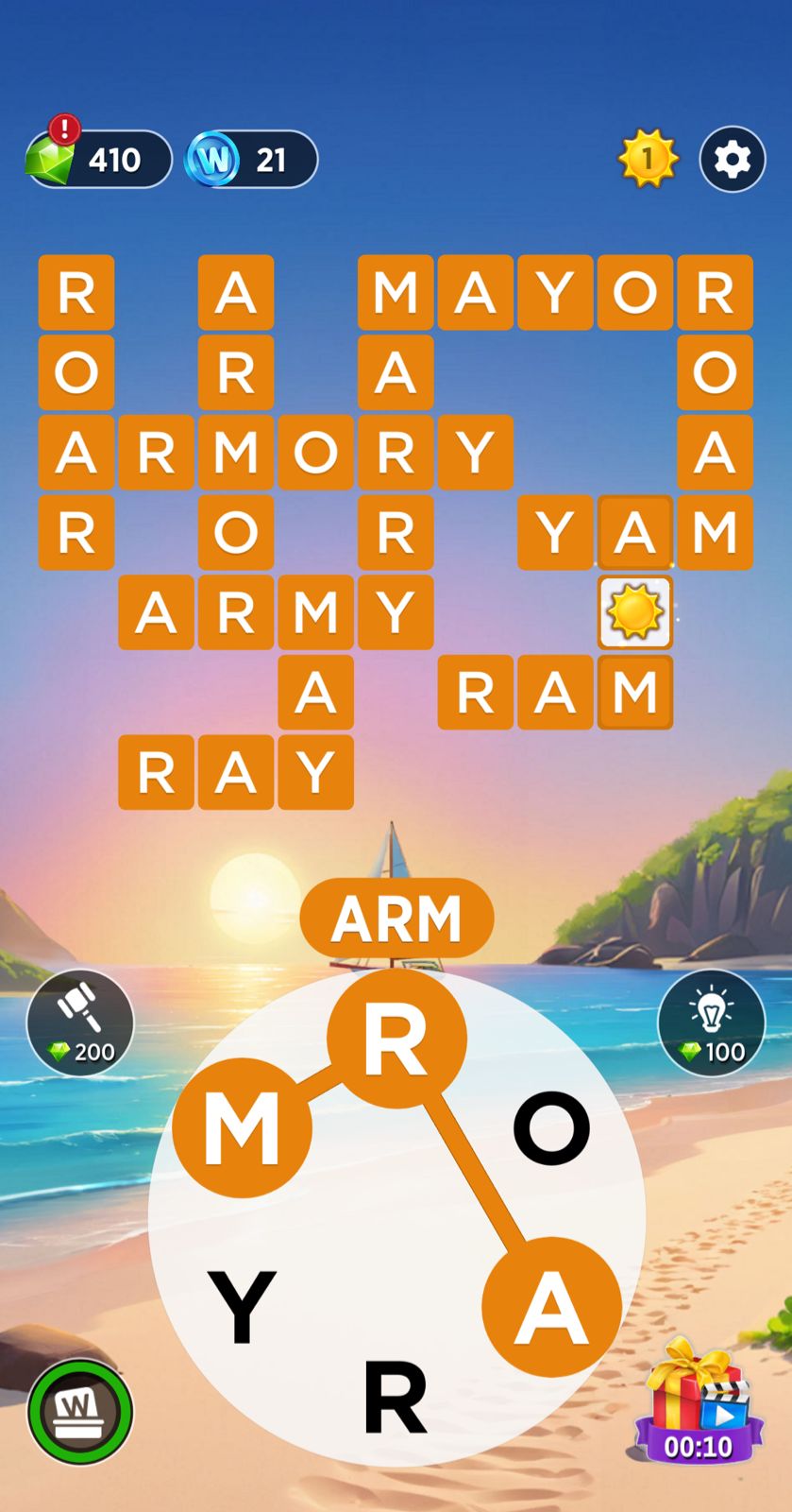 Words of Wonders (WOW) Daily Puzzle July 9 2024