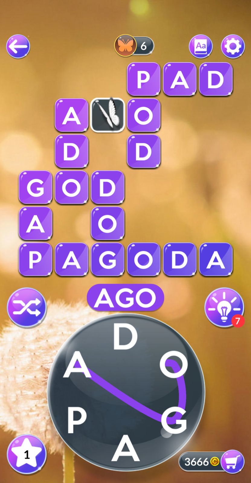 Wordscapes In Bloom Daily August 1 2024