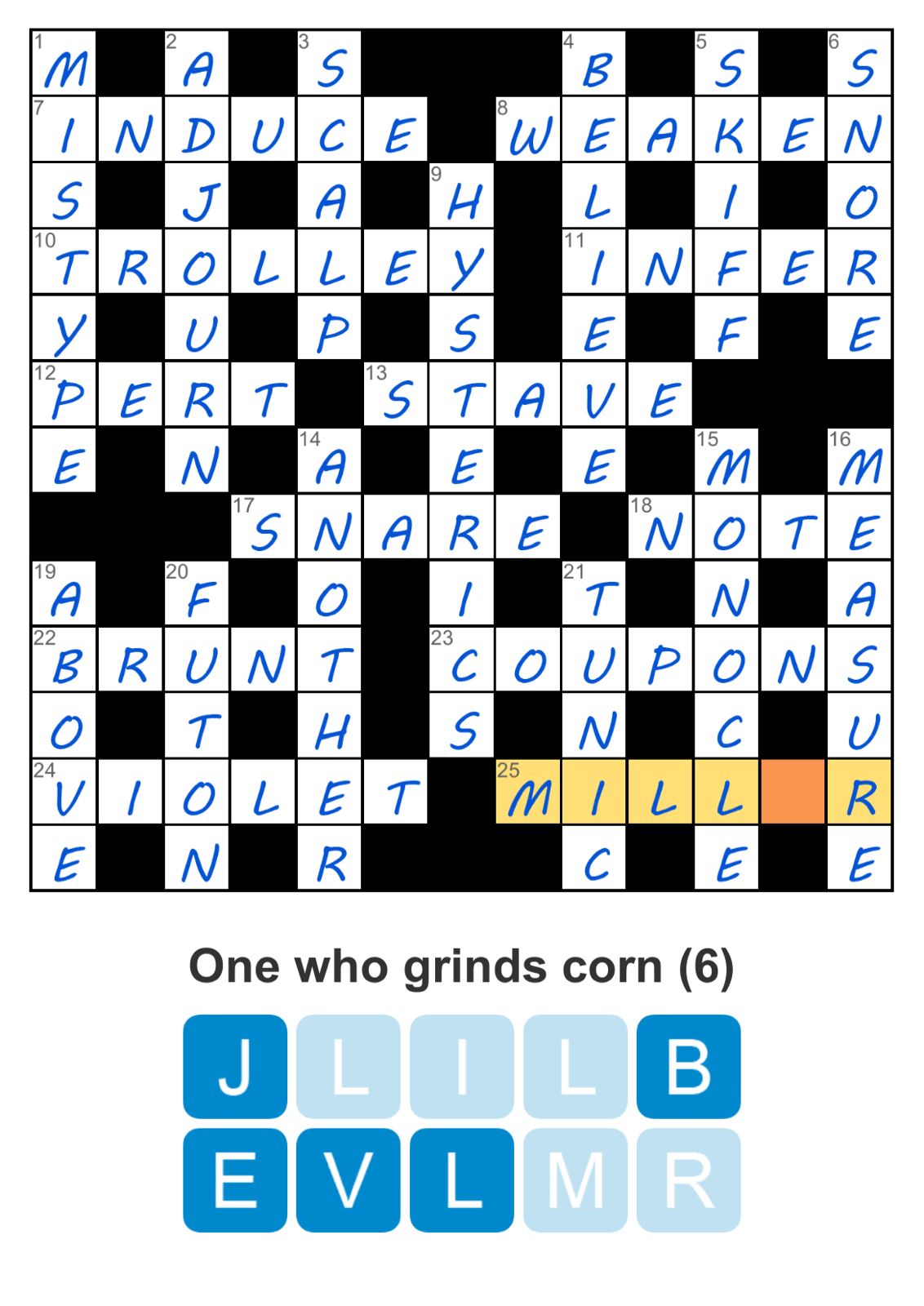 Puzzle Page Challenger August 18 2024
