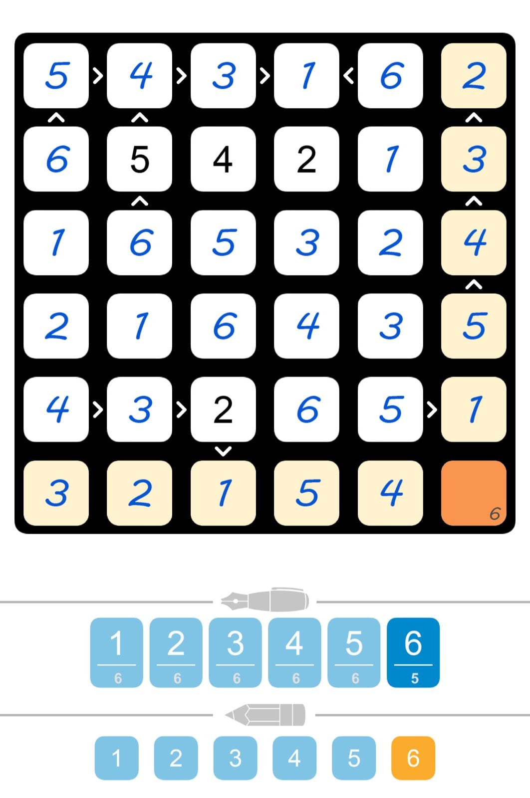 Puzzle Page Futoshiki August 2 2024