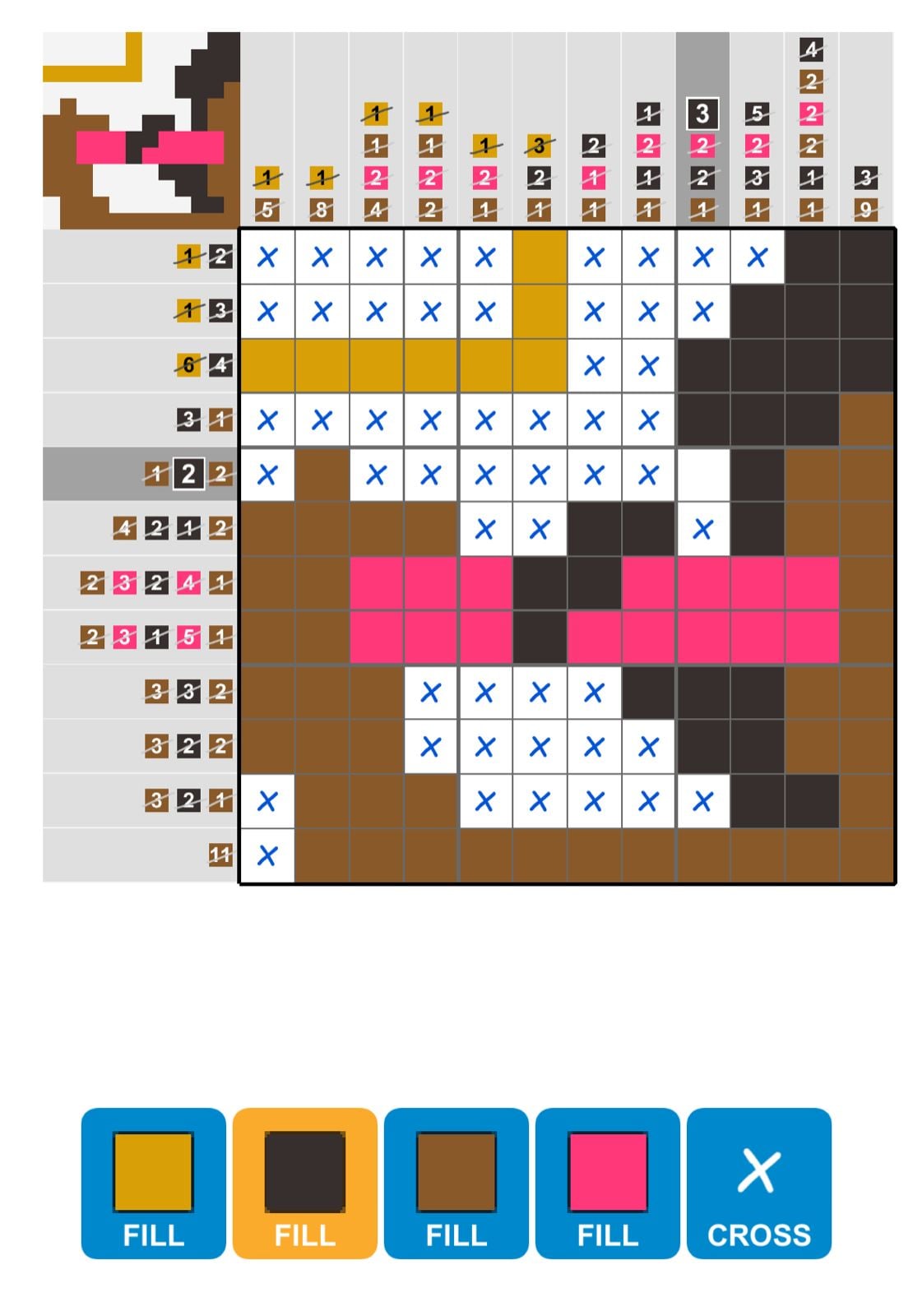 Puzzle Page Picture Cross August 13 2024