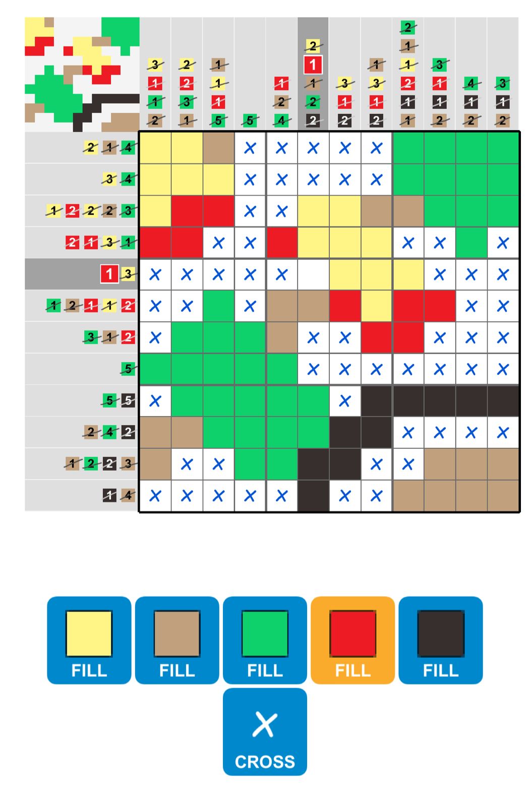 Puzzle Page Picture Cross August 17 2024