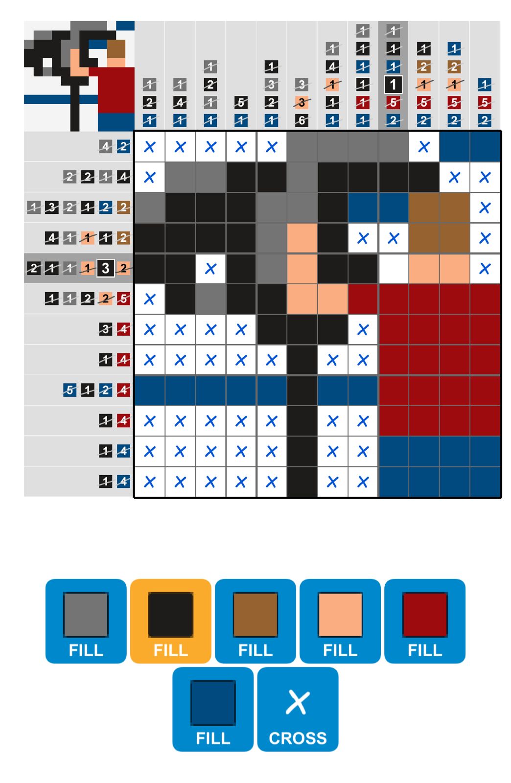 Puzzle Page Picture Cross August 20 2024