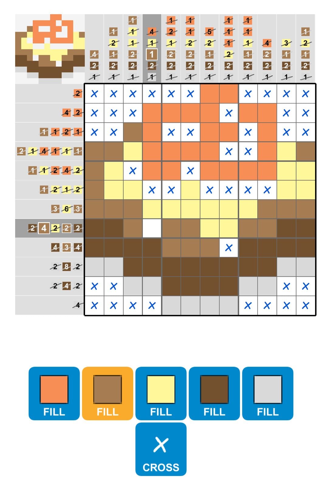 Puzzle Page Picture Cross August 22 2024 Puzzle Page Picture Cross August 22 2024
