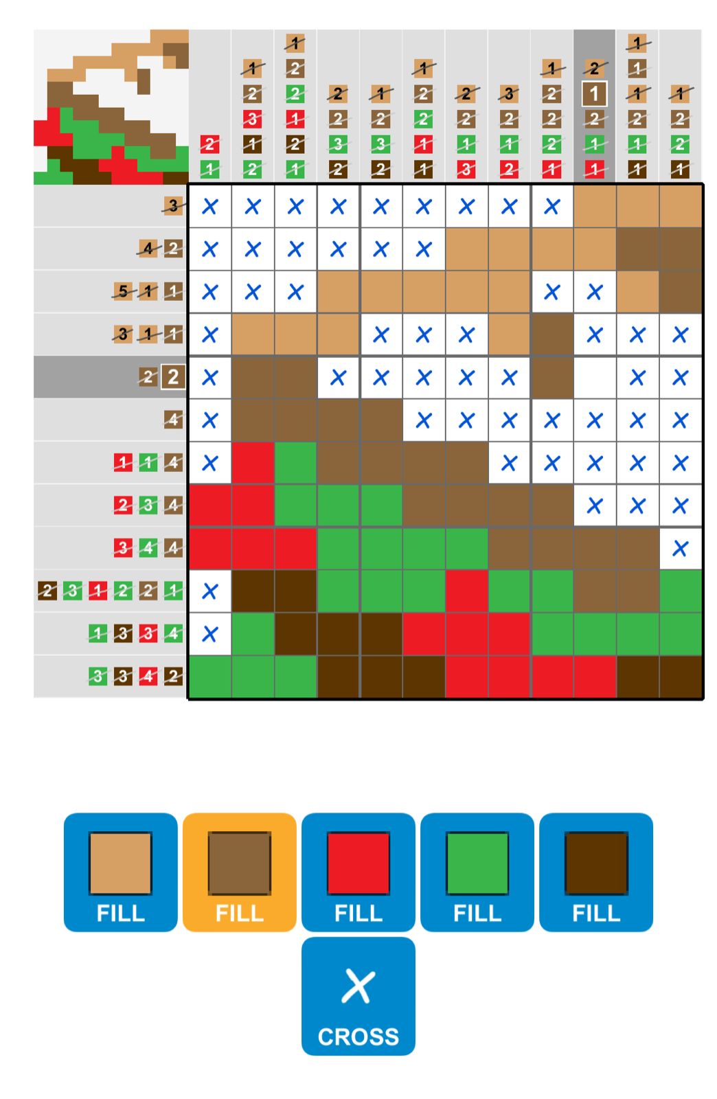 Puzzle Page Picture Cross August 29 2024