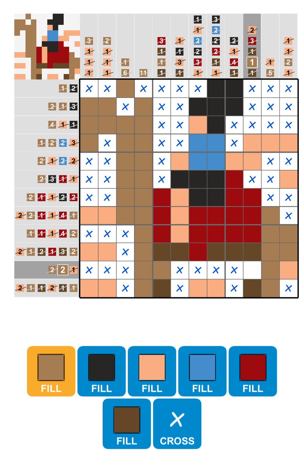 Puzzle Page Picture Cross August 31 2024