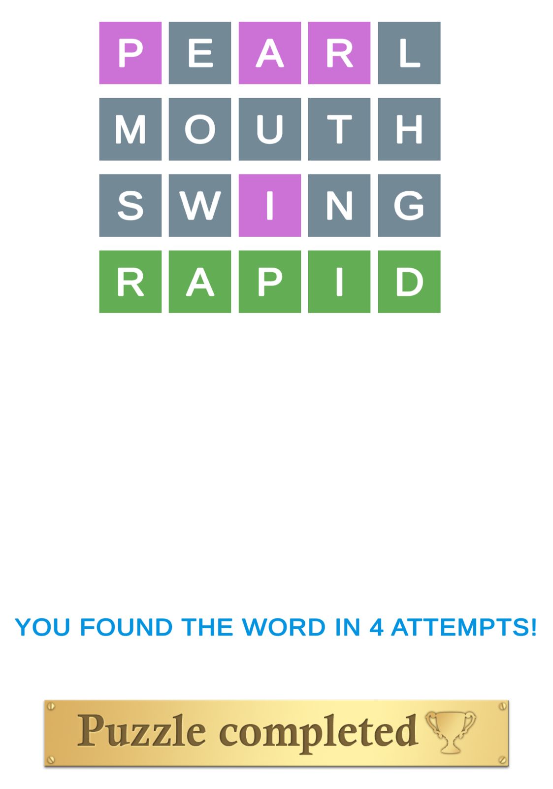 Puzzle Page Wordy August 6 2024
