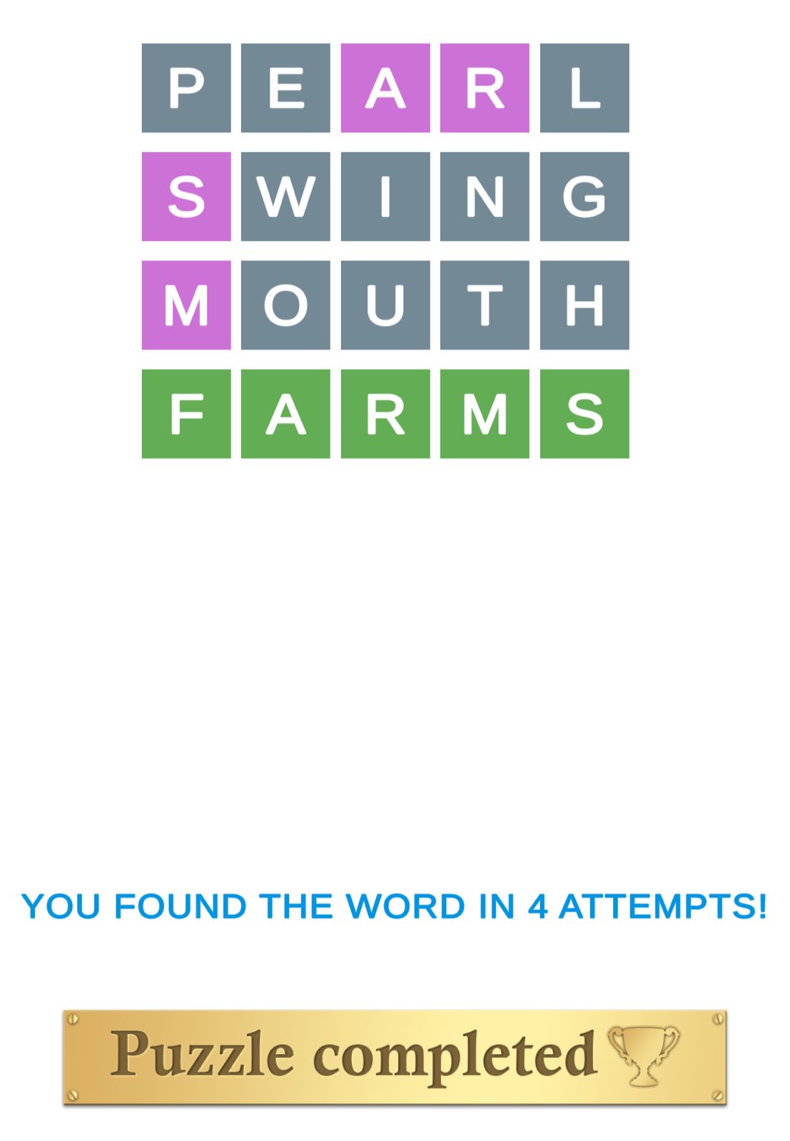 Puzzle Page Wordy August 9 2024