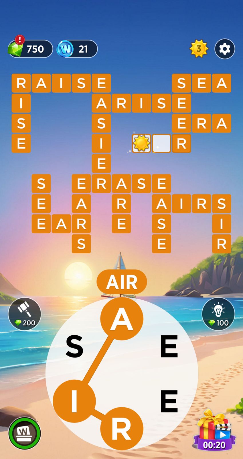 Words of Wonders (WOW) Daily Puzzle August 16 2024