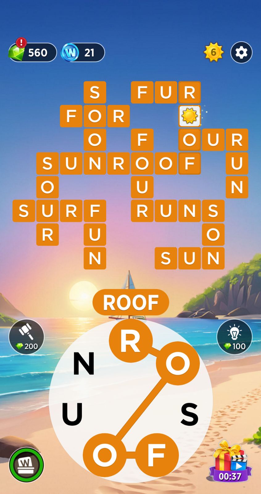 Words of Wonders (WOW) Daily Puzzle August 21 2024