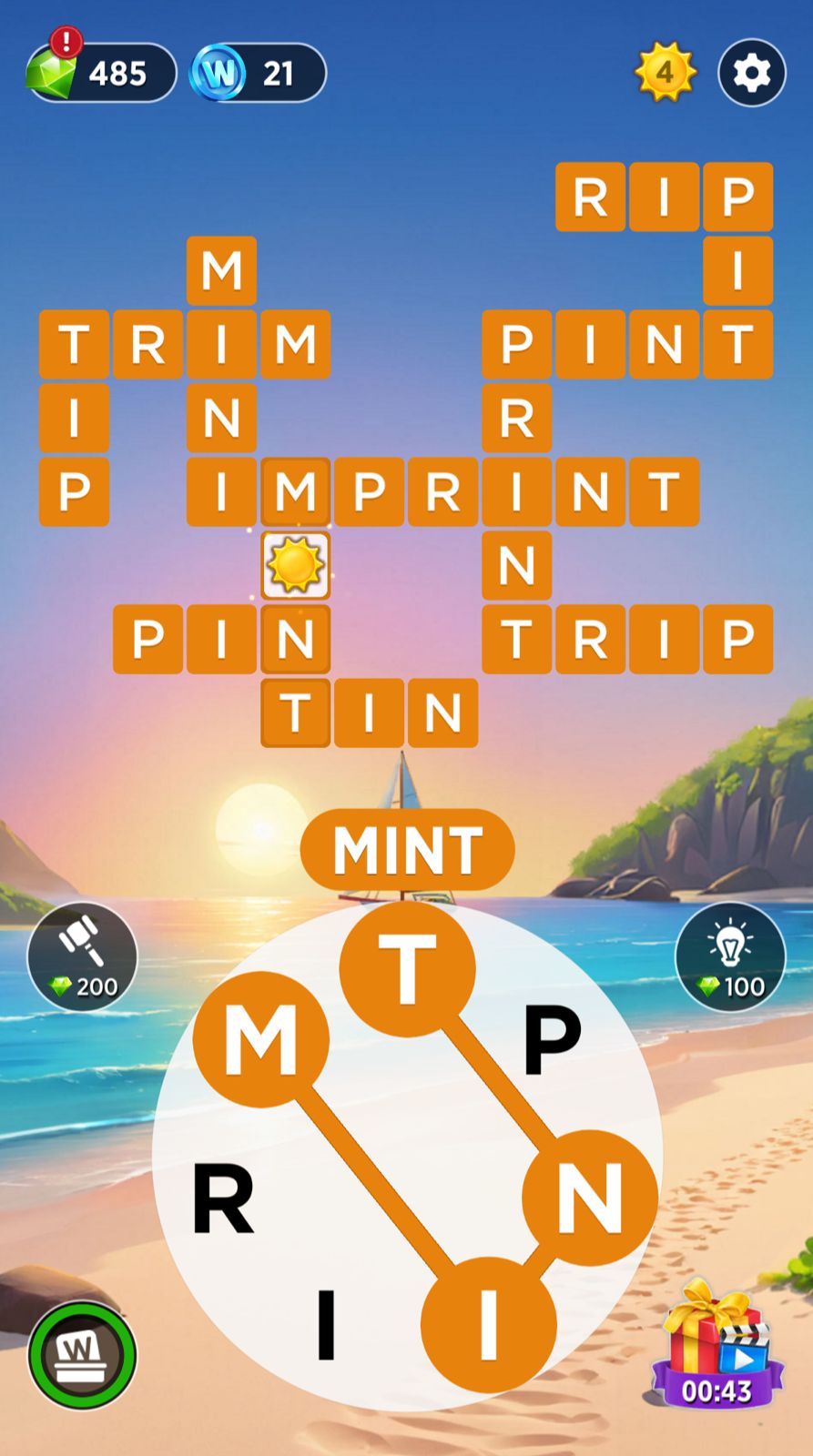 Words of Wonders (WOW) Daily Puzzle August 26 2024