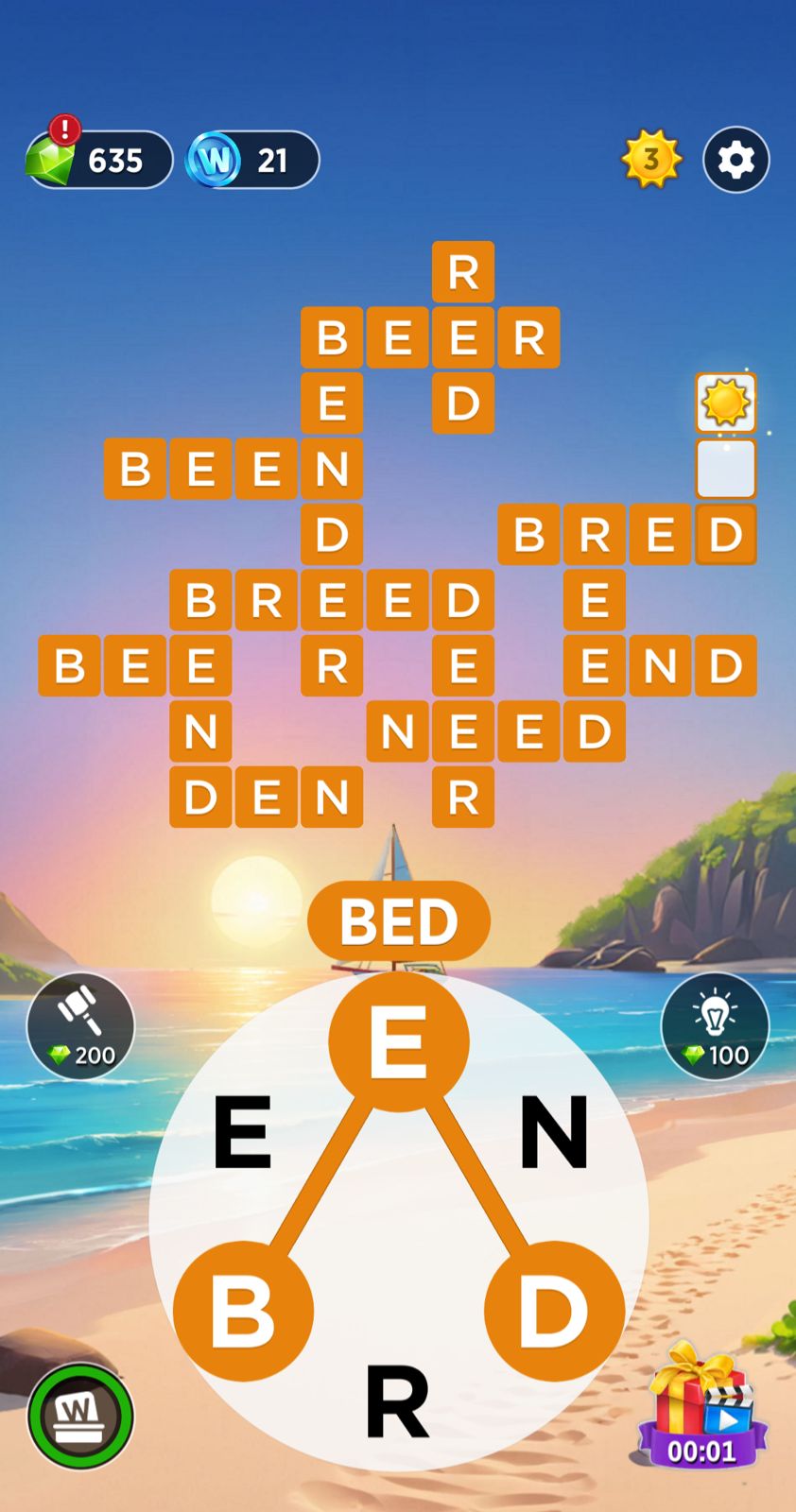 Words of Wonders (WOW) Daily Puzzle August 9 2024