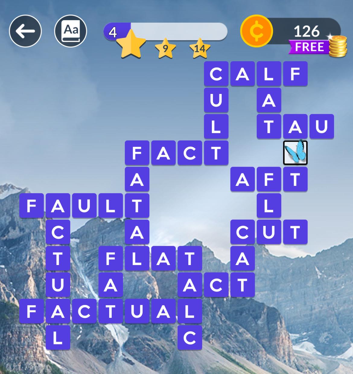 Wordscapes August 26 2024