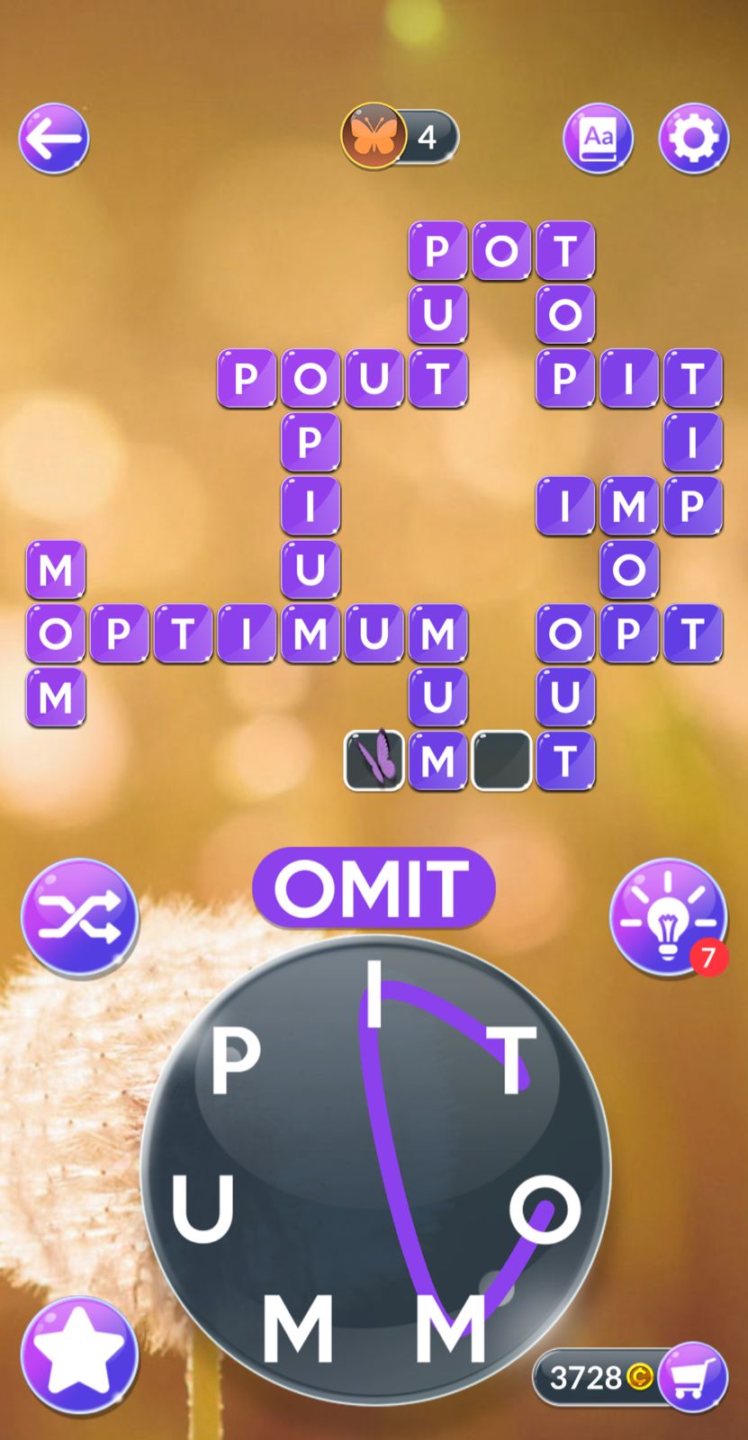 Wordscapes In Bloom Daily August 3 2024