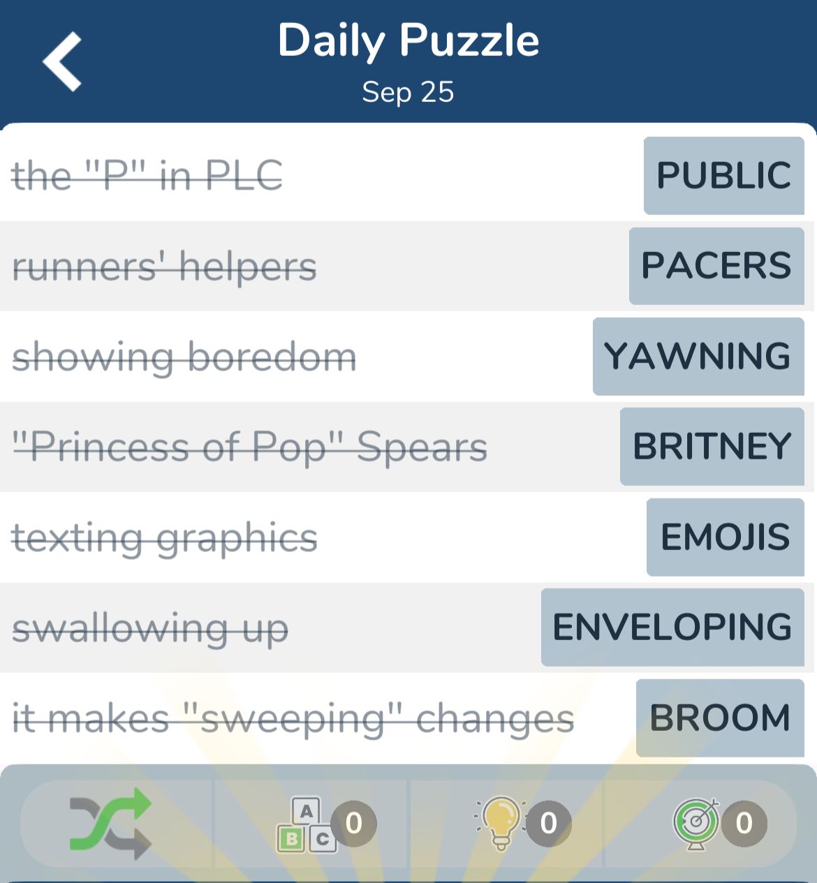 7 Little Words September 25 2024