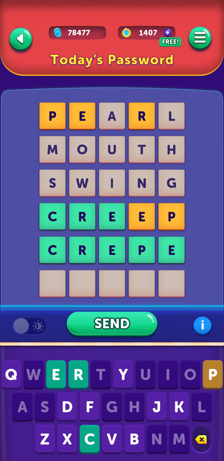 CodyCross Password October 1 2024