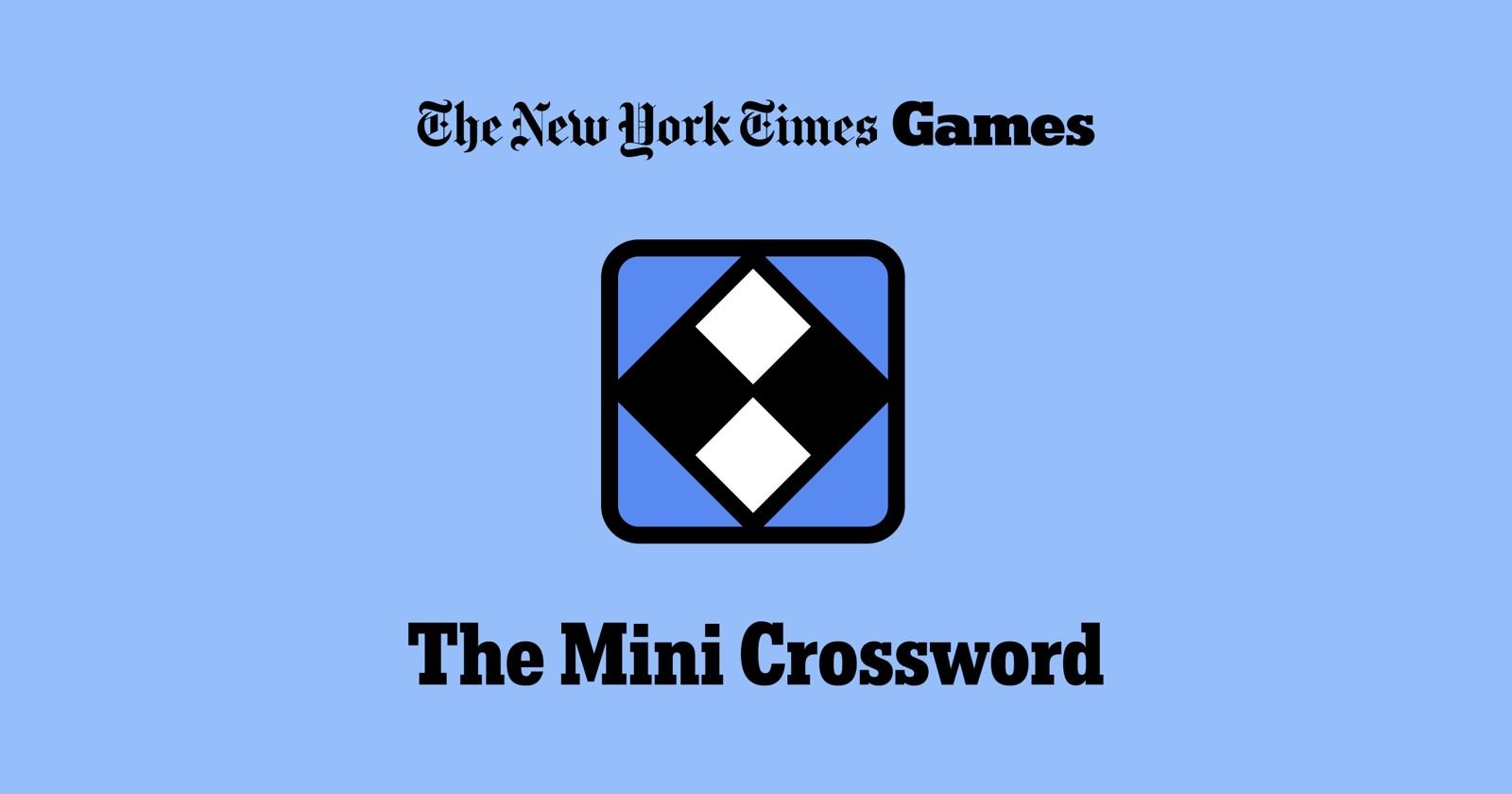 NYT The Mini Crossword