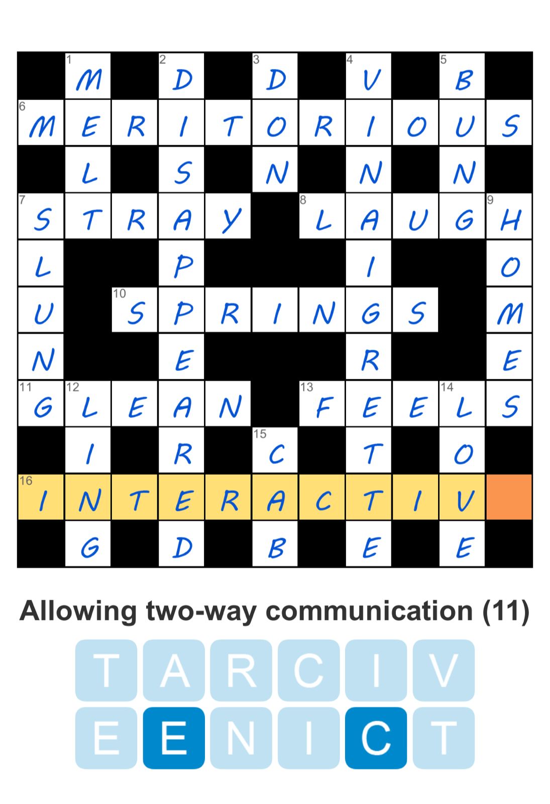 Puzzle Page Crossword October 1 2024