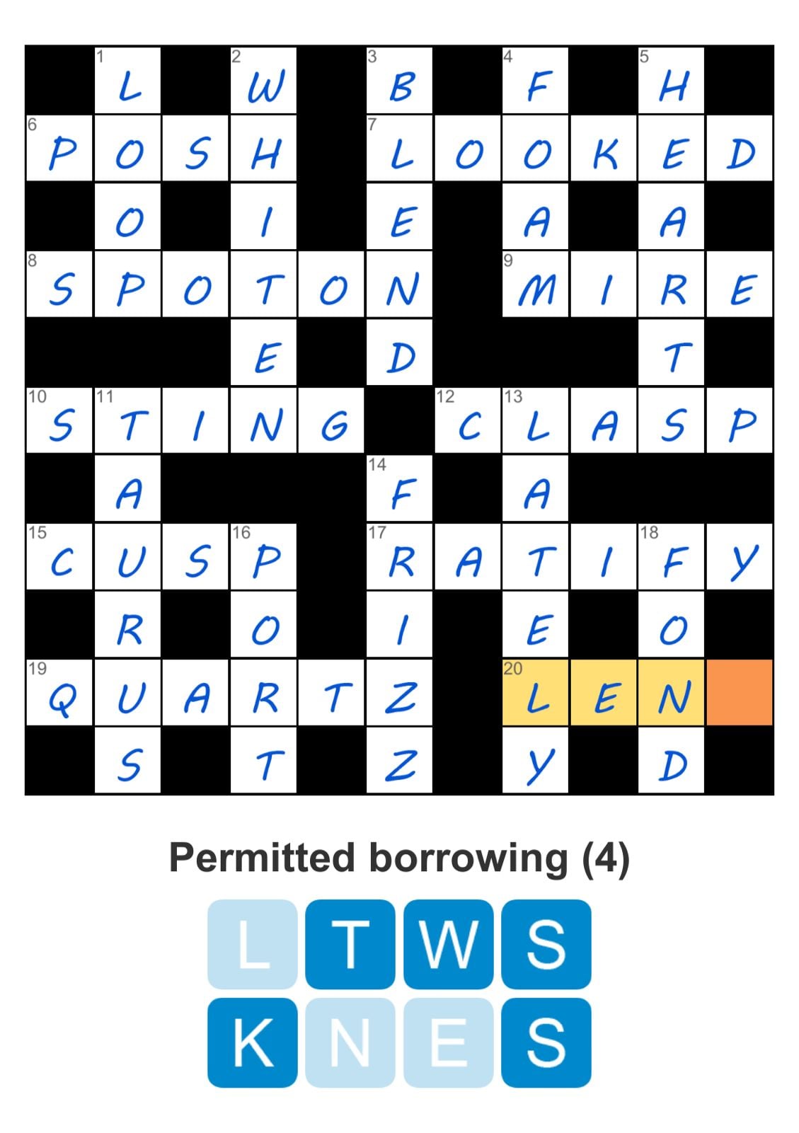 Puzzle Page Crossword September 14 2024