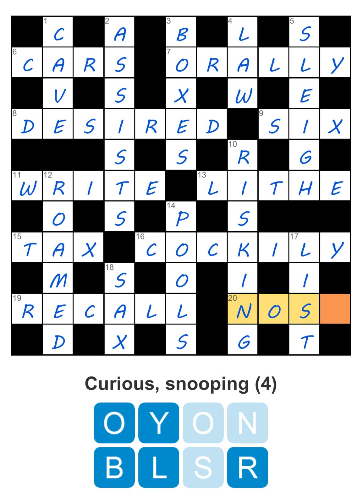Puzzle Page Crossword September 17 2024