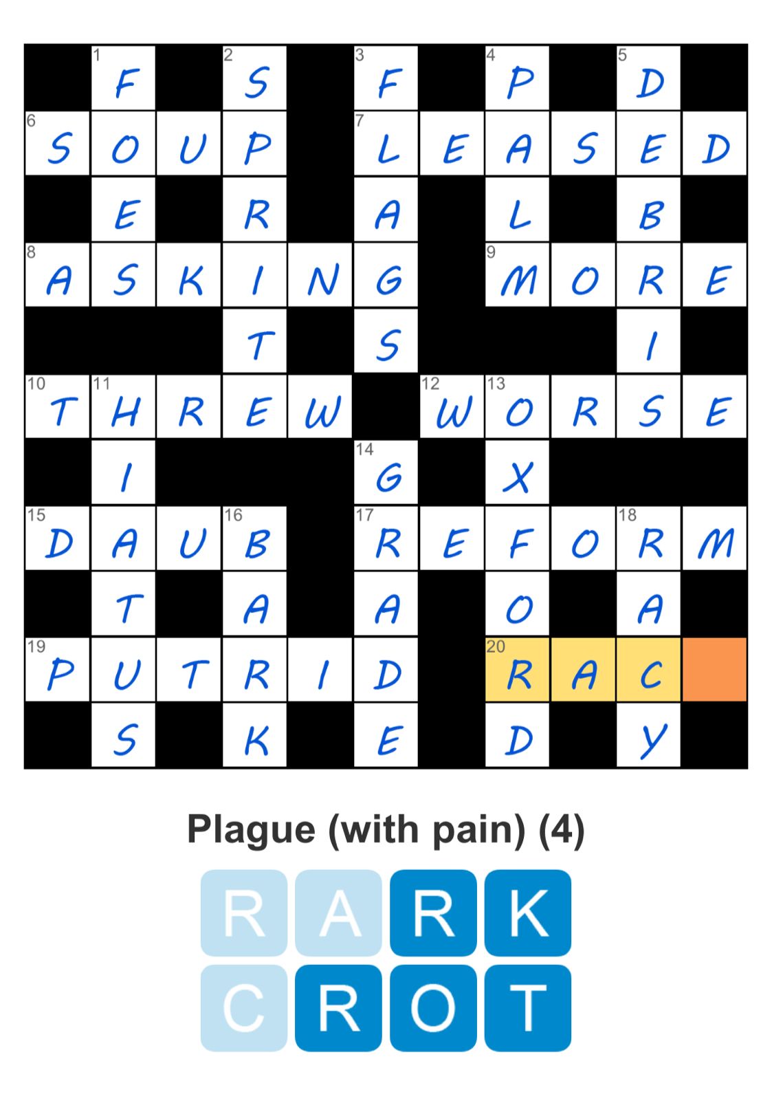 Puzzle Page Crossword September 24 2024