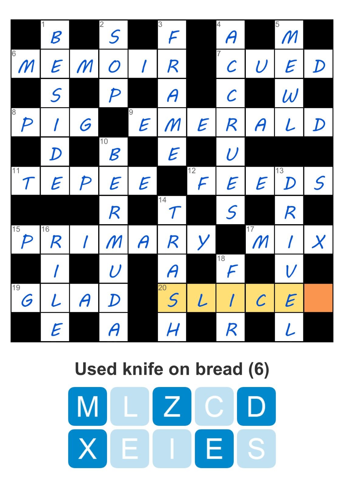 Puzzle Page Crossword September 4 2024