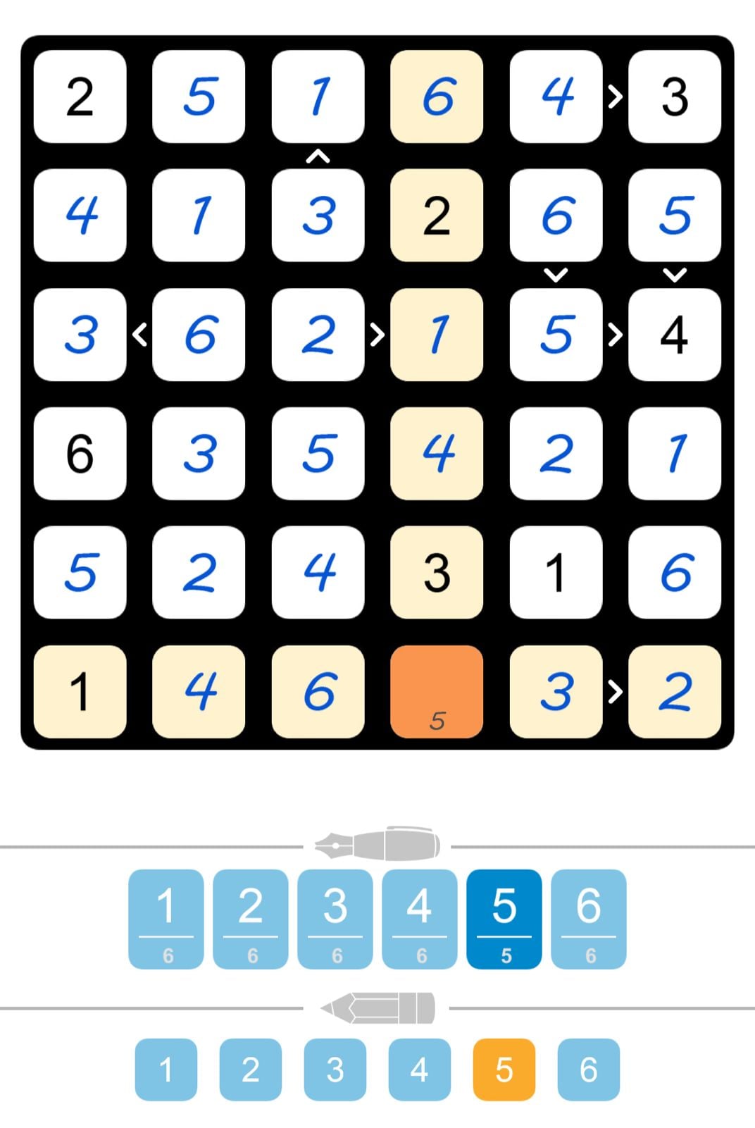 Puzzle Page Futoshiki September 14 2024