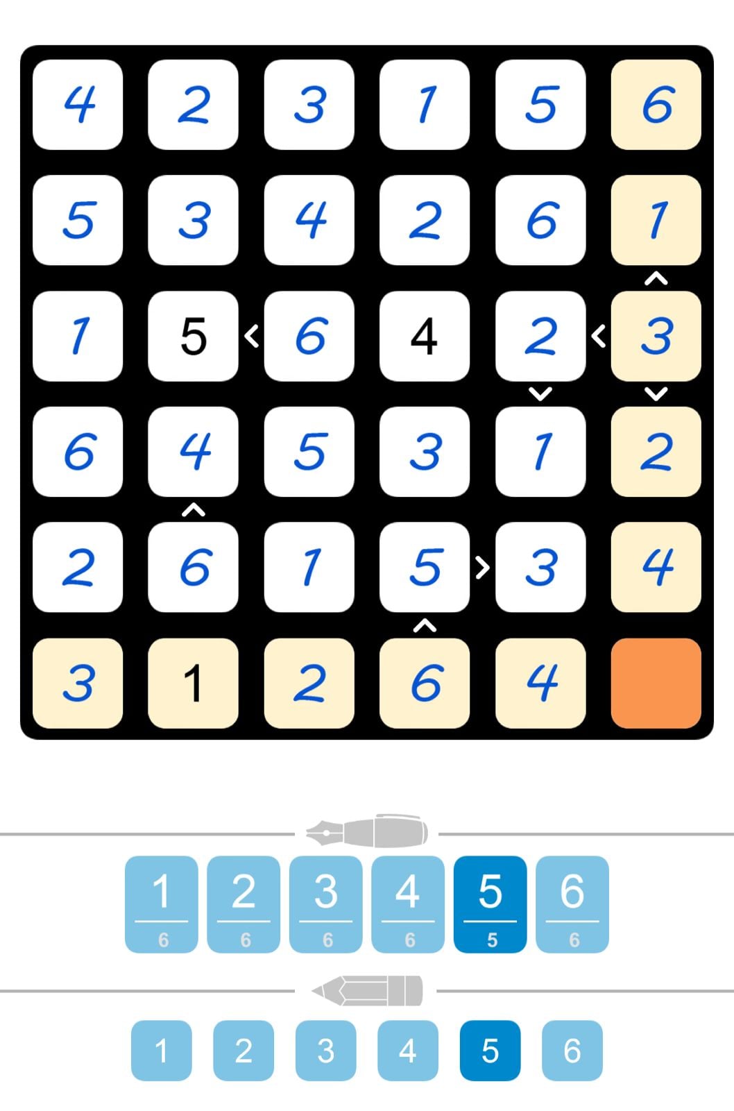 Puzzle Page Futoshiki September 28 2024