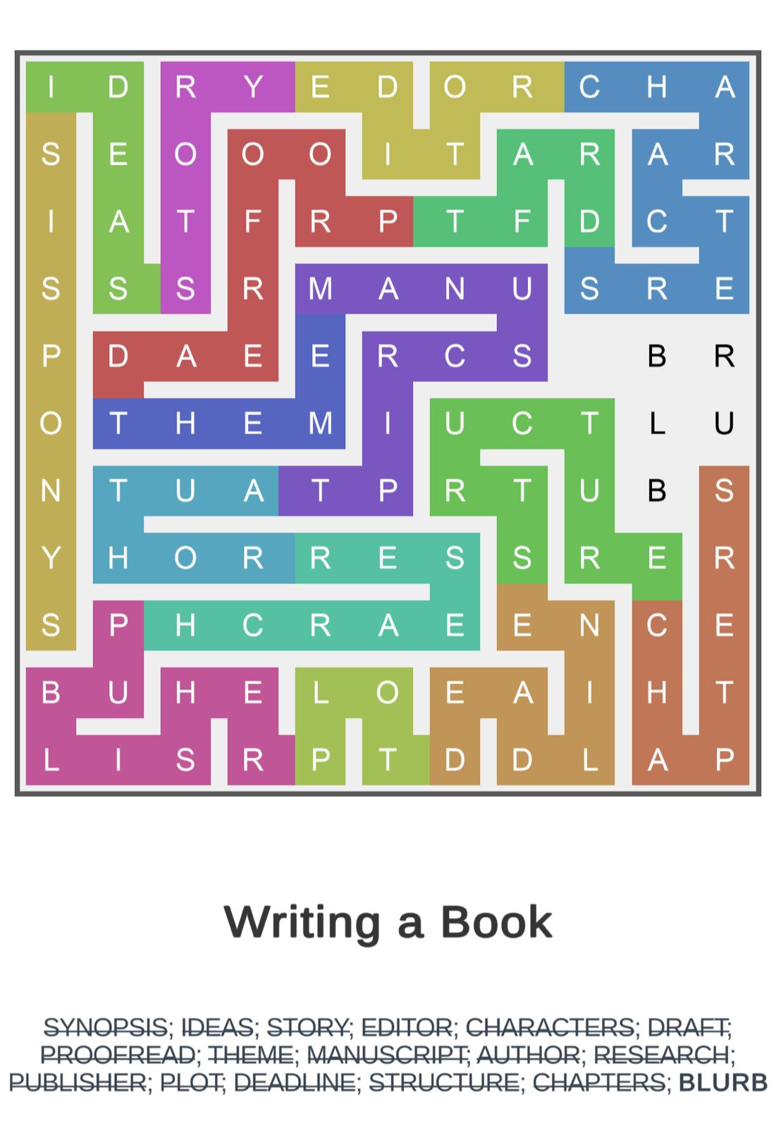 Puzzle Page Word Snake September 14 2024