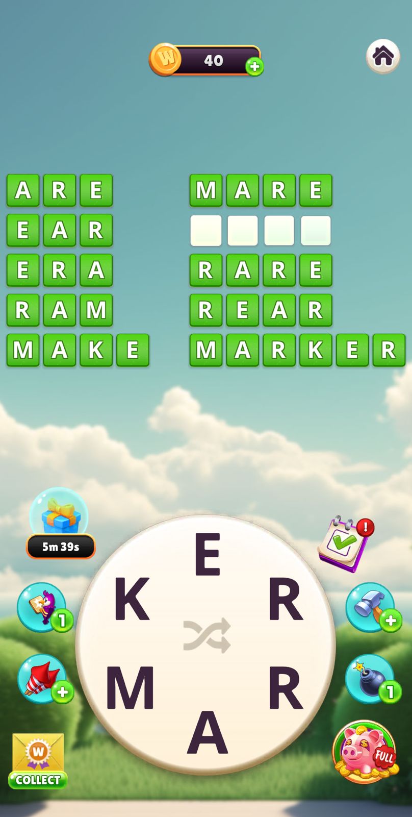 Word Madness Level 190