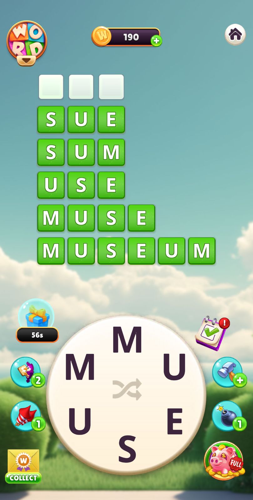 Word Madness Level 210