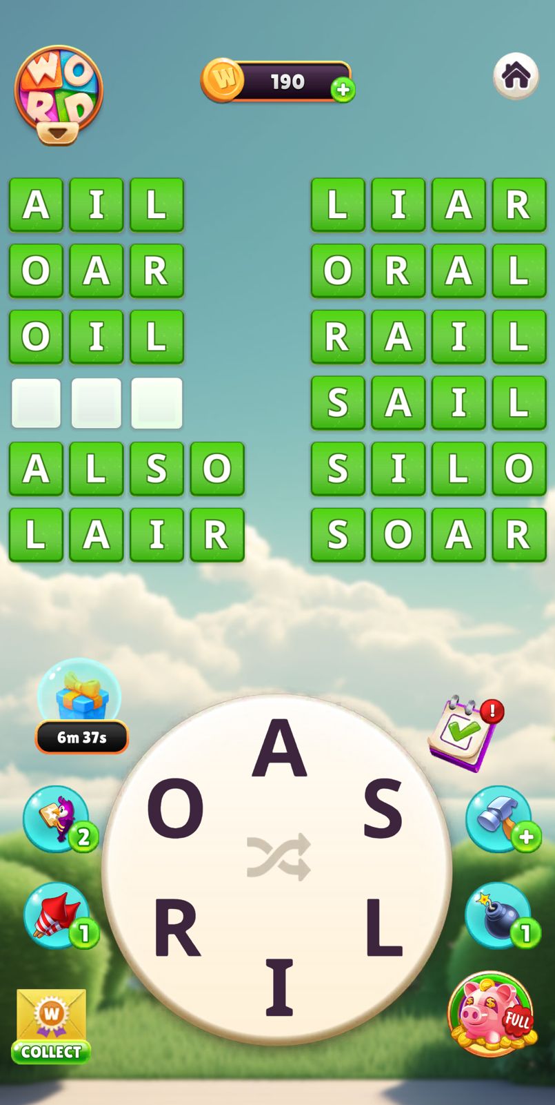 Word Madness Level 217