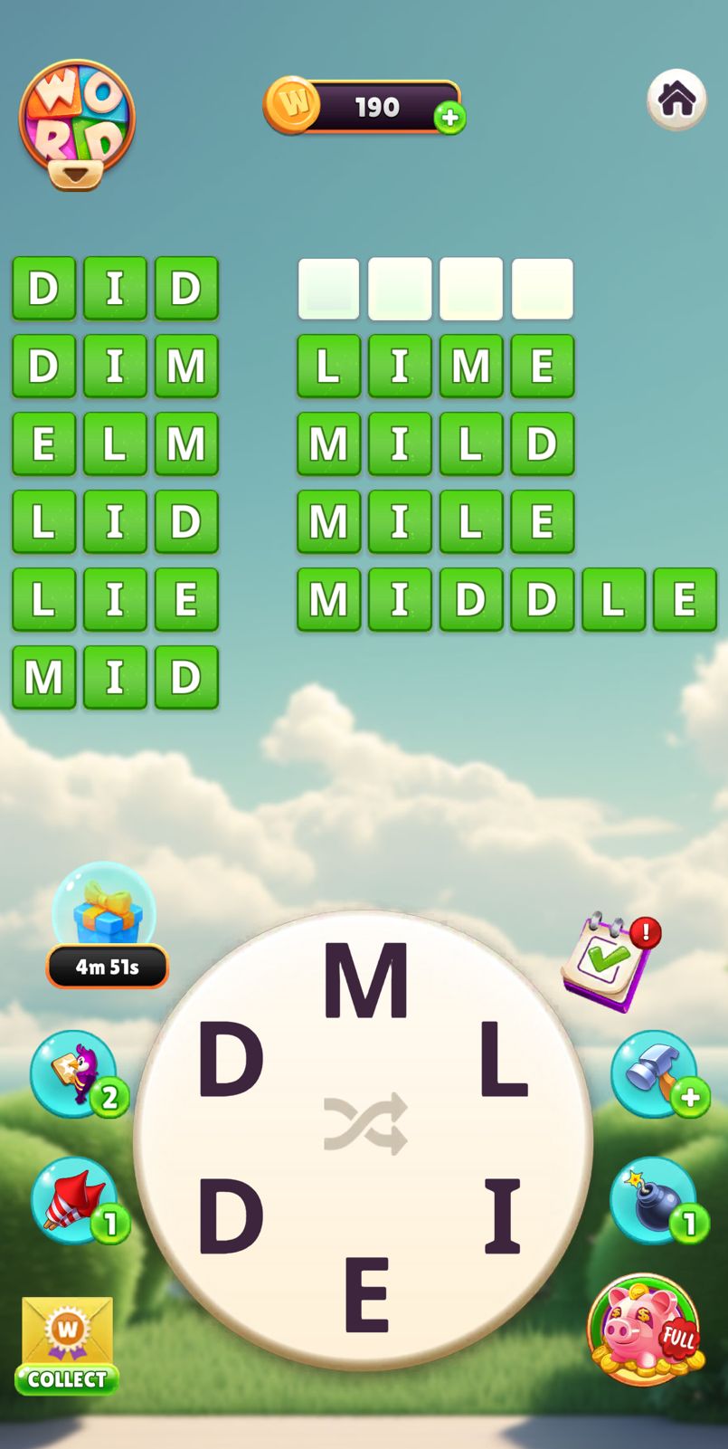 Word Madness Level 219