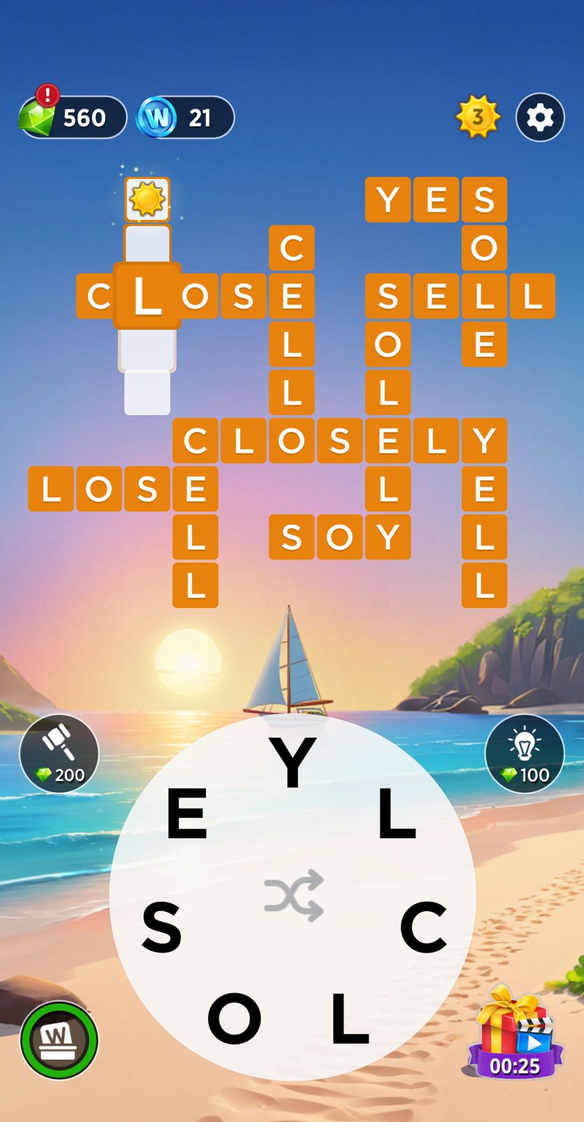 Words of Wonders (WOW) Daily Puzzle October 1 2024