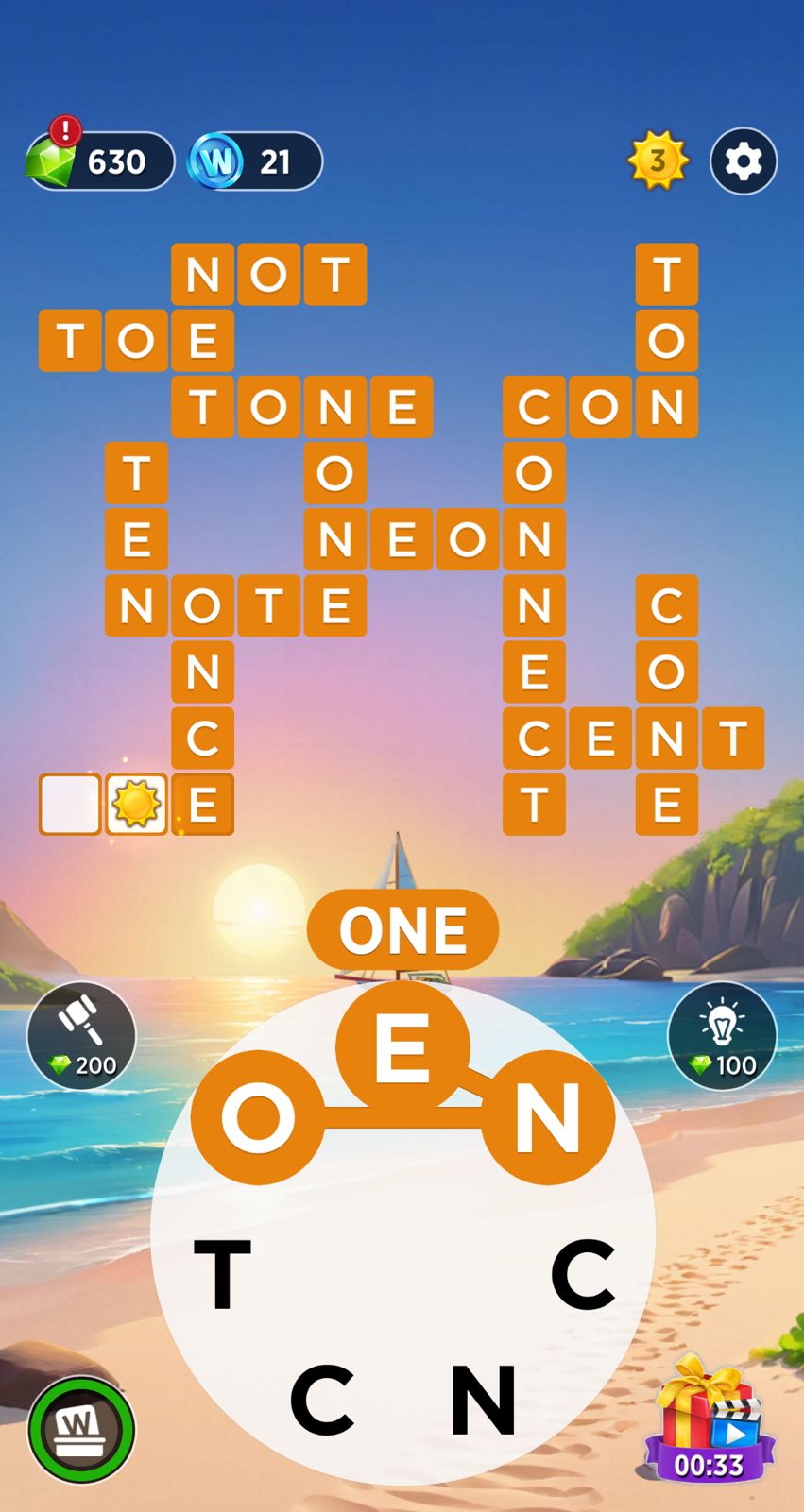 Words of Wonders (WOW) Daily Puzzle September 15 2024