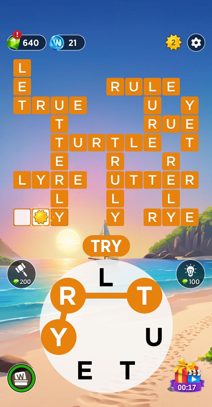 Words of Wonders (WOW) Daily Puzzle September 17 2024